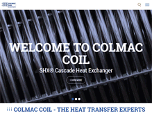 Tablet Screenshot of colmaccoil.com